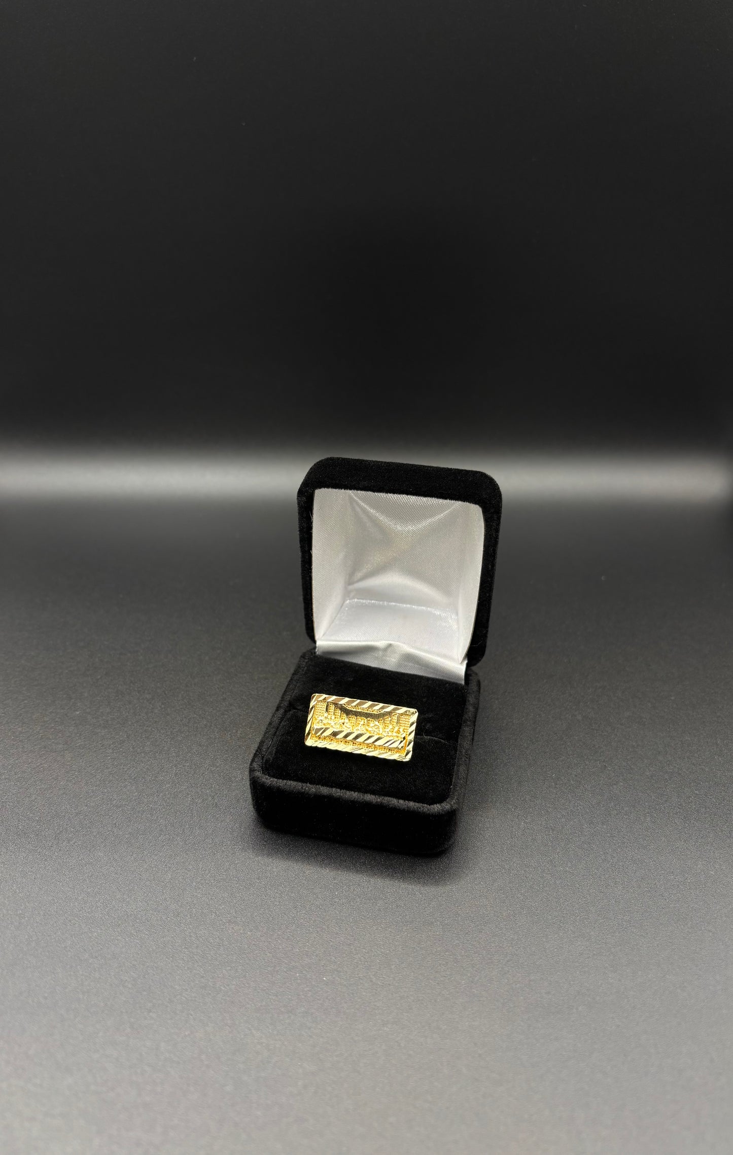 Men Última Cena Ring 14k Gold Plated