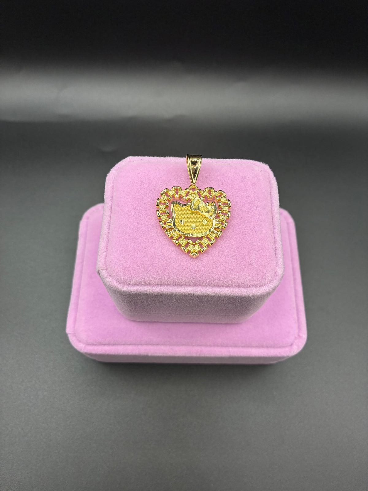 Women Rolex HK pendant 14k gold plated