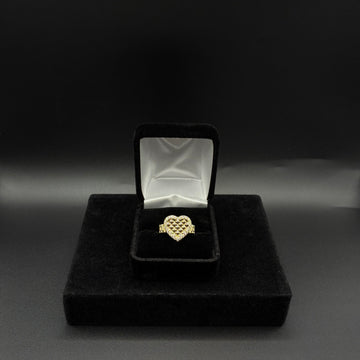 Women Rolex Diamond cut 14k gold plated