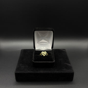 Women Nugget heart 14k plated