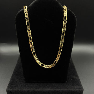 Men 24in chain 14k gold plated
