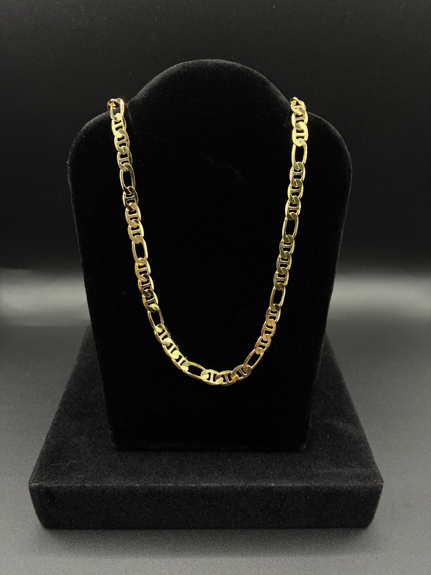 Men 24in chain 14k gold plated