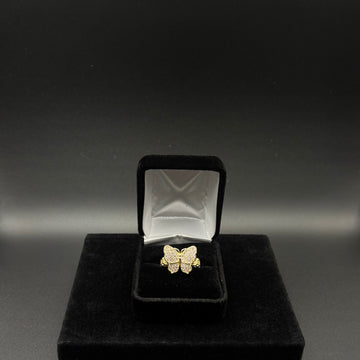 Women Pink Rolex 14k Gold Plated Ring