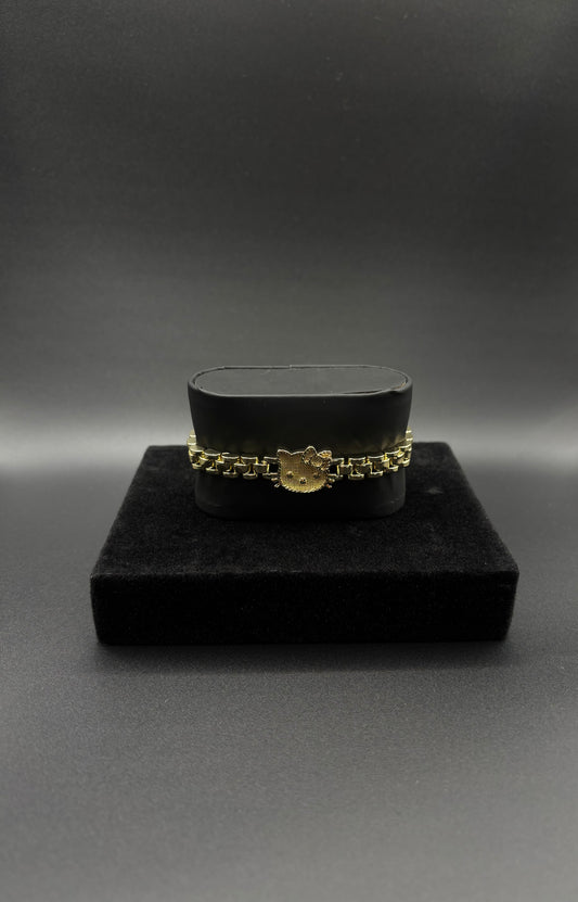 Women HK Rolex bracelet 14k gold plated