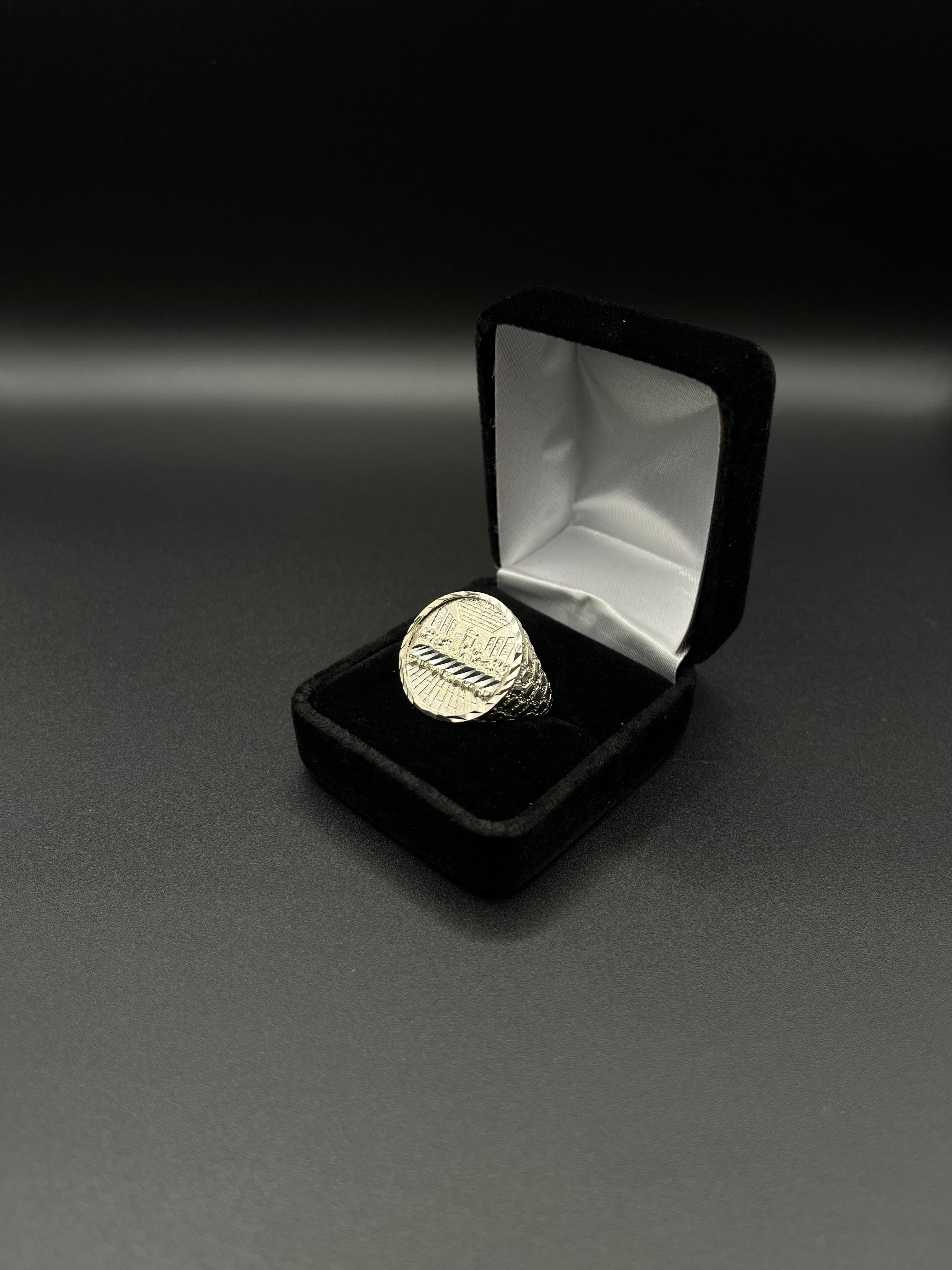 Última Cena Nugget Ring 925. Silver