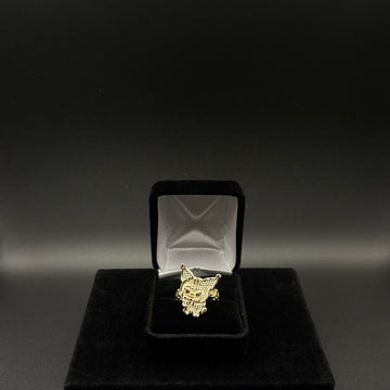 Women Kuromi Diamond Cut Rolex 14k Gold Plated Ring