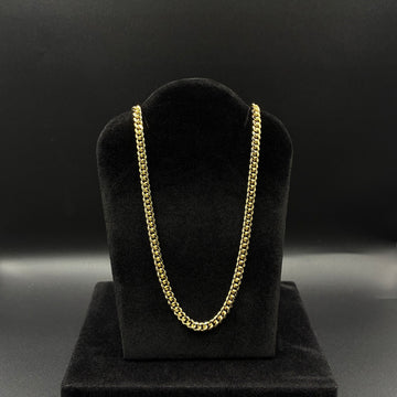 Men Miami Cuban chain 14k gold plated