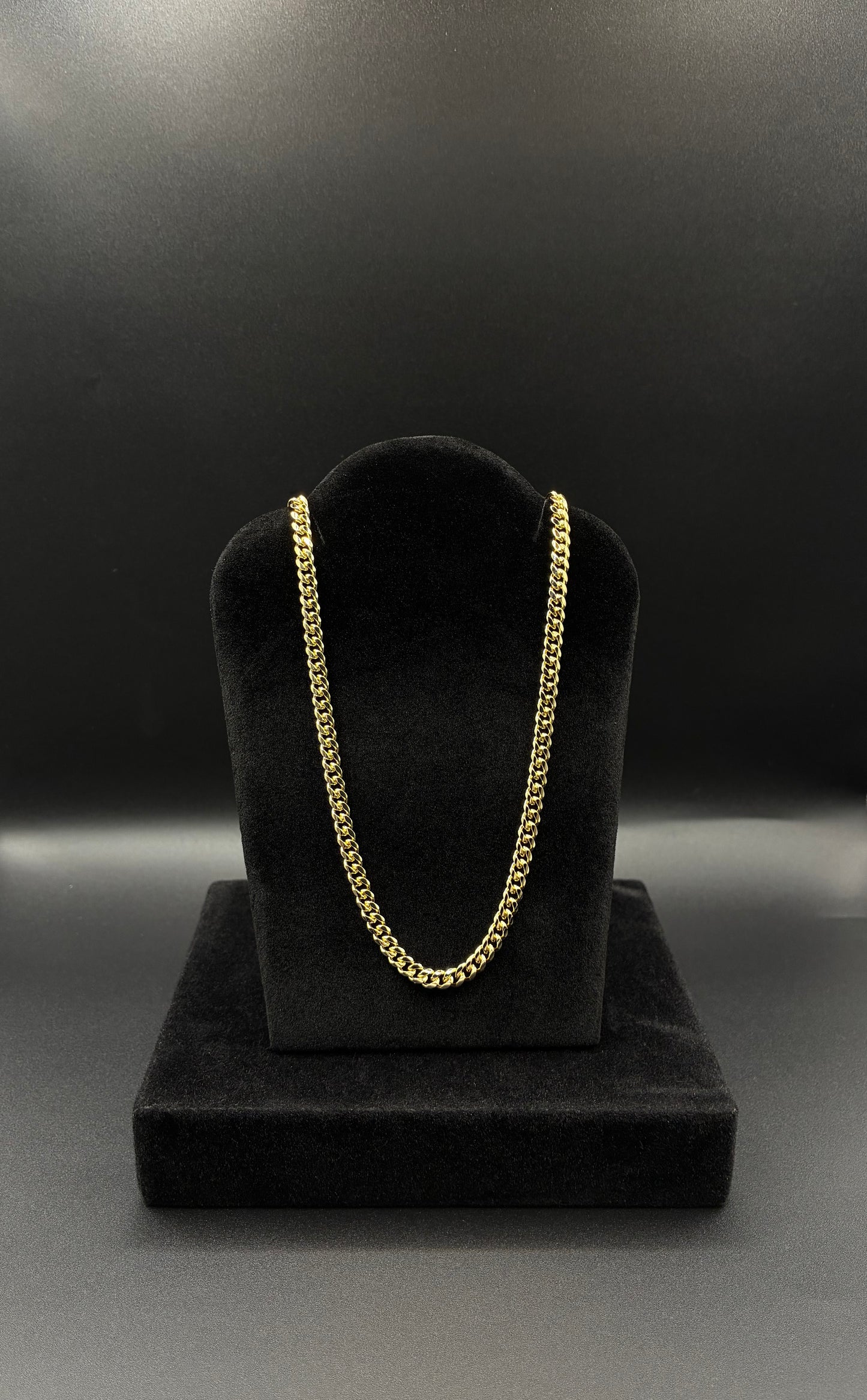 Men Miami Cuban chain 14k gold plated