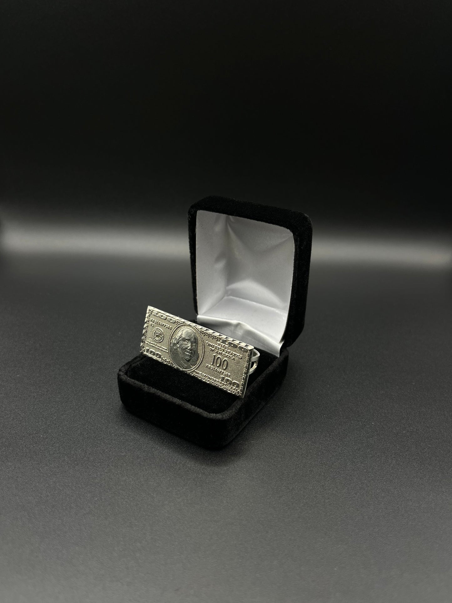 Men Benji Double Finger Ring 925. Silver