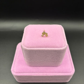 Women Barbie nose ring 14k gold plated