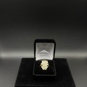 Women HK 14k Gold Plated Ring