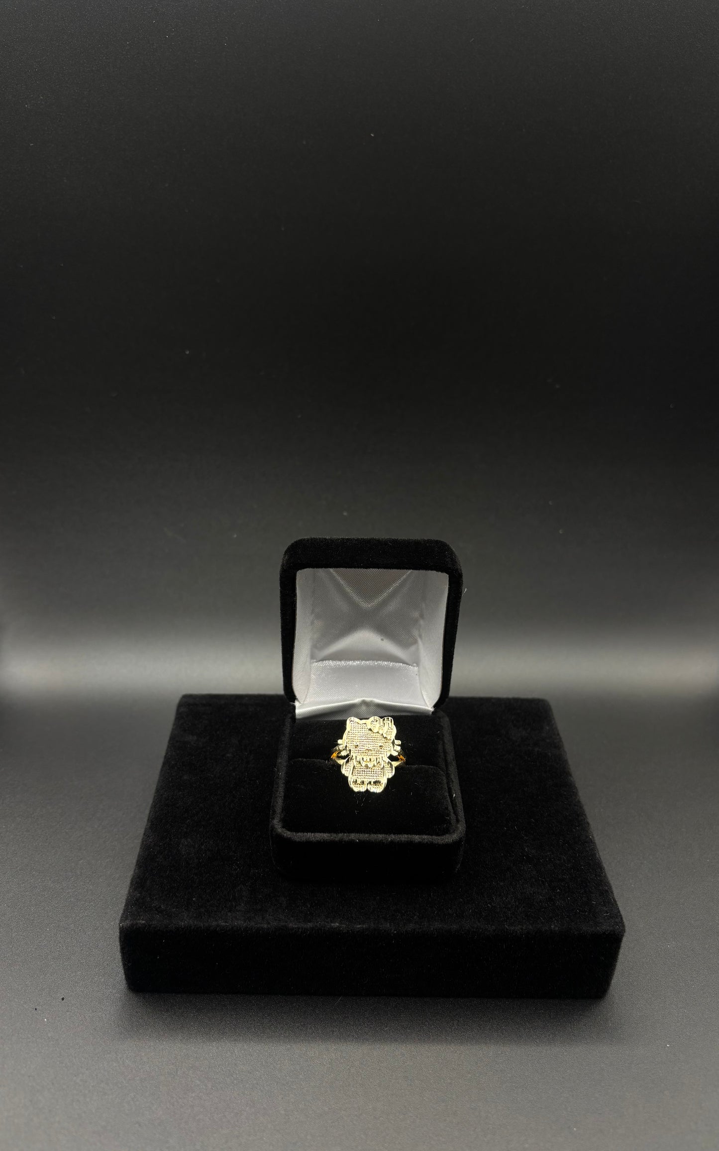 Women HK 14k Gold Plated Ring