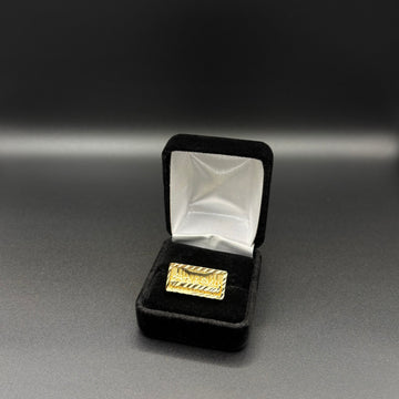 Men Última Cena Ring 14k Gold Plated