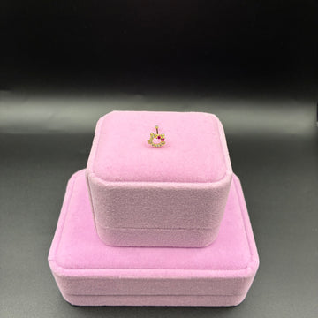 Women HK nose ring 14k gold plated