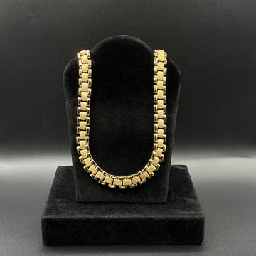 Men Rolex 24in chain 14k gold plated