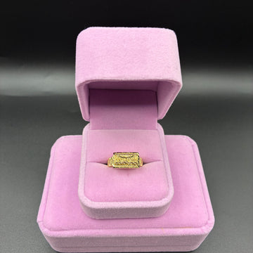Women last supper Rolex ring 14k gold plated