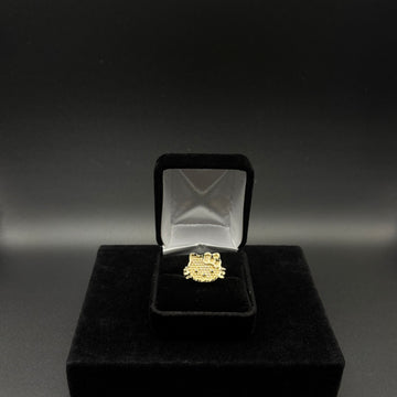 Women HK 14k Gold Plated Ring