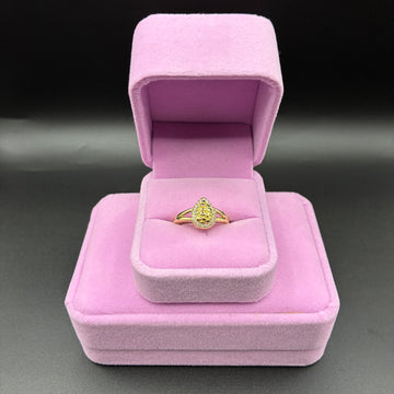 Women Nugget ring 14k gold plated