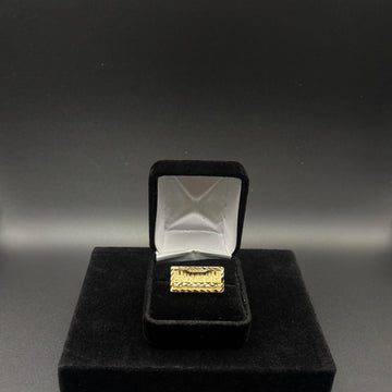 Women Last Supper 14k Gold Plated Ring