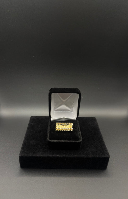 Women Last Supper 14k Gold Plated Ring