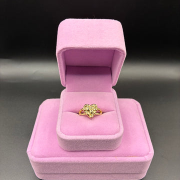 Women Nugget heart 14k plated