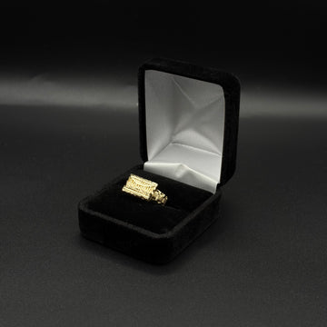 Men Last Supper Rolex Ring 14k Gold Plated